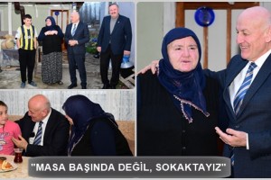 Bizim Yönetim Merkezimiz Belediye Binası Değil Terme Sokaklarıdır